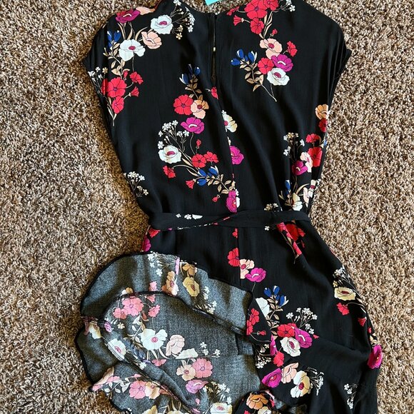 Popsugar Floral Midi Dress Size XS - Picture 13 of 13